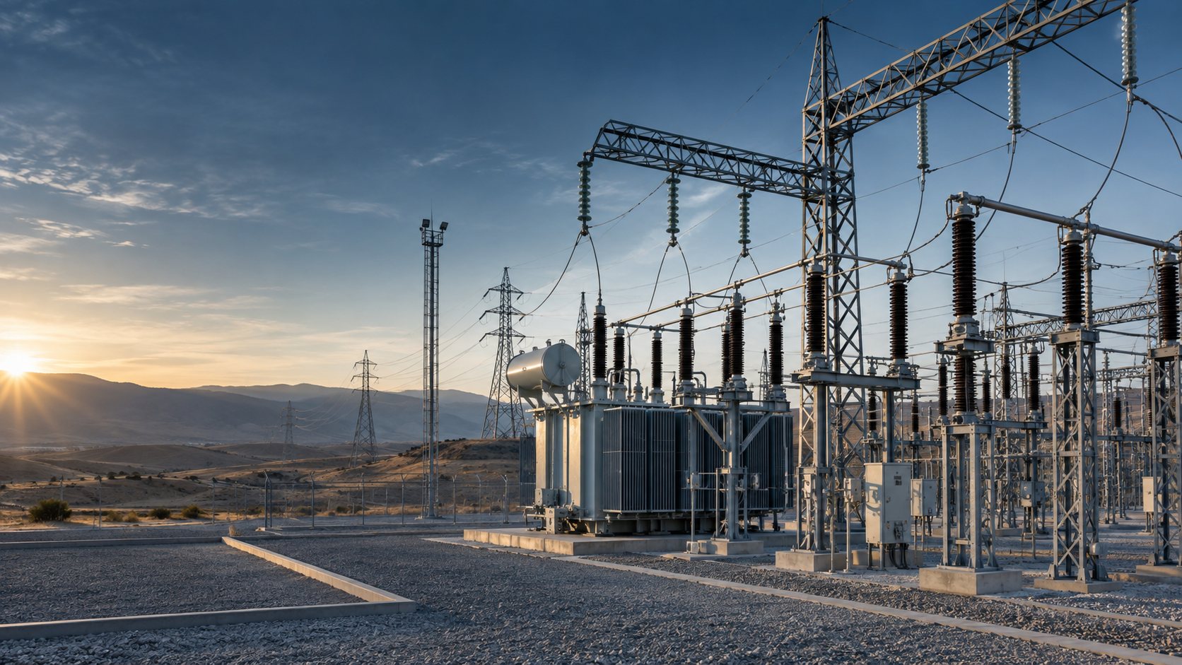 Elektrik altyapısını gösteren temsili görsel